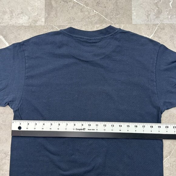 90s Vintage Cleveland Indians Graphic Tee Mens Large Made in USA Wahoo Champion - Picture 7 of 9